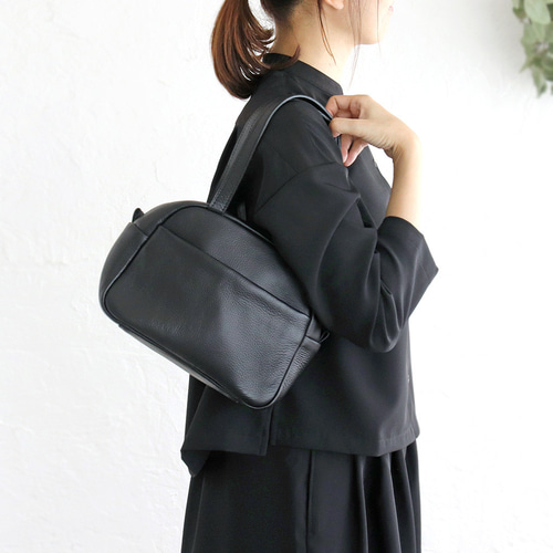 数量限定》フォーマルにも普段使いにも◎ 本革ミニボストンバッグ som