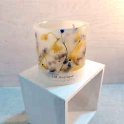 Botanical flower candle(オンシジューム) LEDティーライトキャンドル 送料無料 2枚目の画像