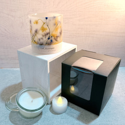 Botanical flower candle(オンシジューム) LEDティーライトキャンドル 送料無料 7枚目の画像