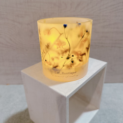 Botanical flower candle(オンシジューム) LEDティーライトキャンドル 送料無料 5枚目の画像