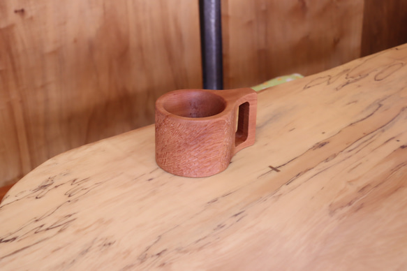 受注生産 会津の天然木「みずめざくらカップ」 3枚目の画像