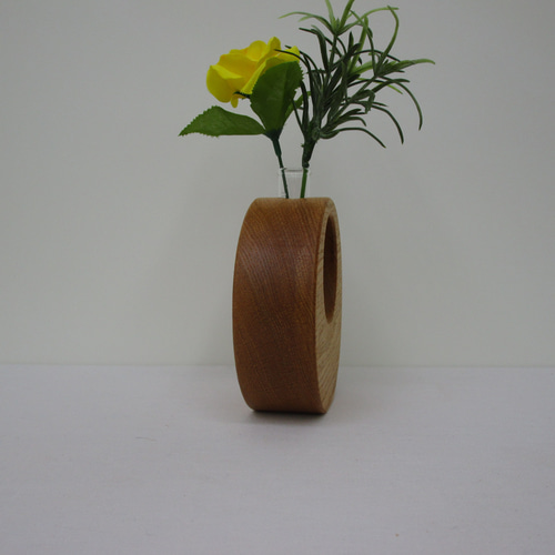 美品　金属製　花器　吊るし　満月型　 落ち着いたデザインが上品な　花道 満月V型 花器 花瓶 銅器 フラワーベース : フラワーショップ花楽