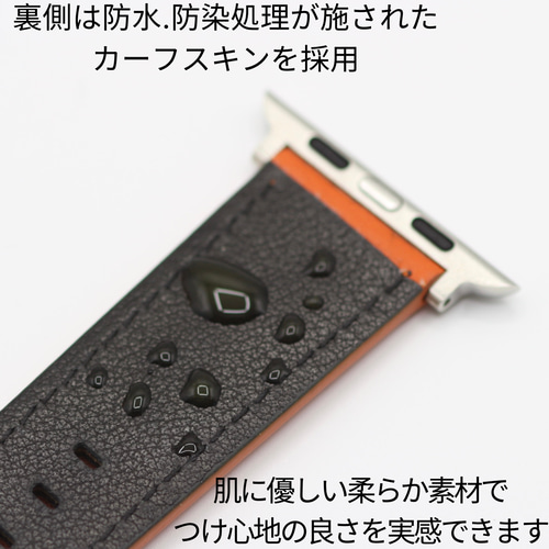 Apple Watch バンド牛皮 アップルウォッチベルト革レザーベルト