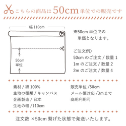 110×50 猫柄 生地 布 ねこさんとどうぶつえんのなかまたち 綿キャンバス ネイビー コットン100% 入園入学準備 3枚目の画像