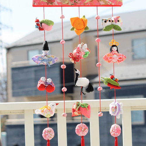 2023'つるし飾り「桜鶴」oukaku.a オリジナル作品 その他 2023'つるし飾り「桜鶴」oukaku.a オリジナル作品 その他
