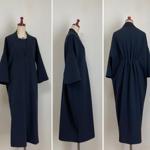 濃ネイビー/黒【入学式☆入園式☆七五三】リラックス伸縮素材