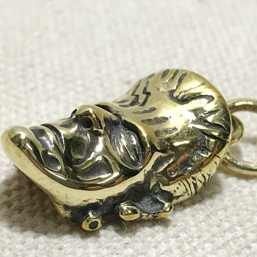 ペンダントトップ フランケン 真鍮 ネックレス ブラス