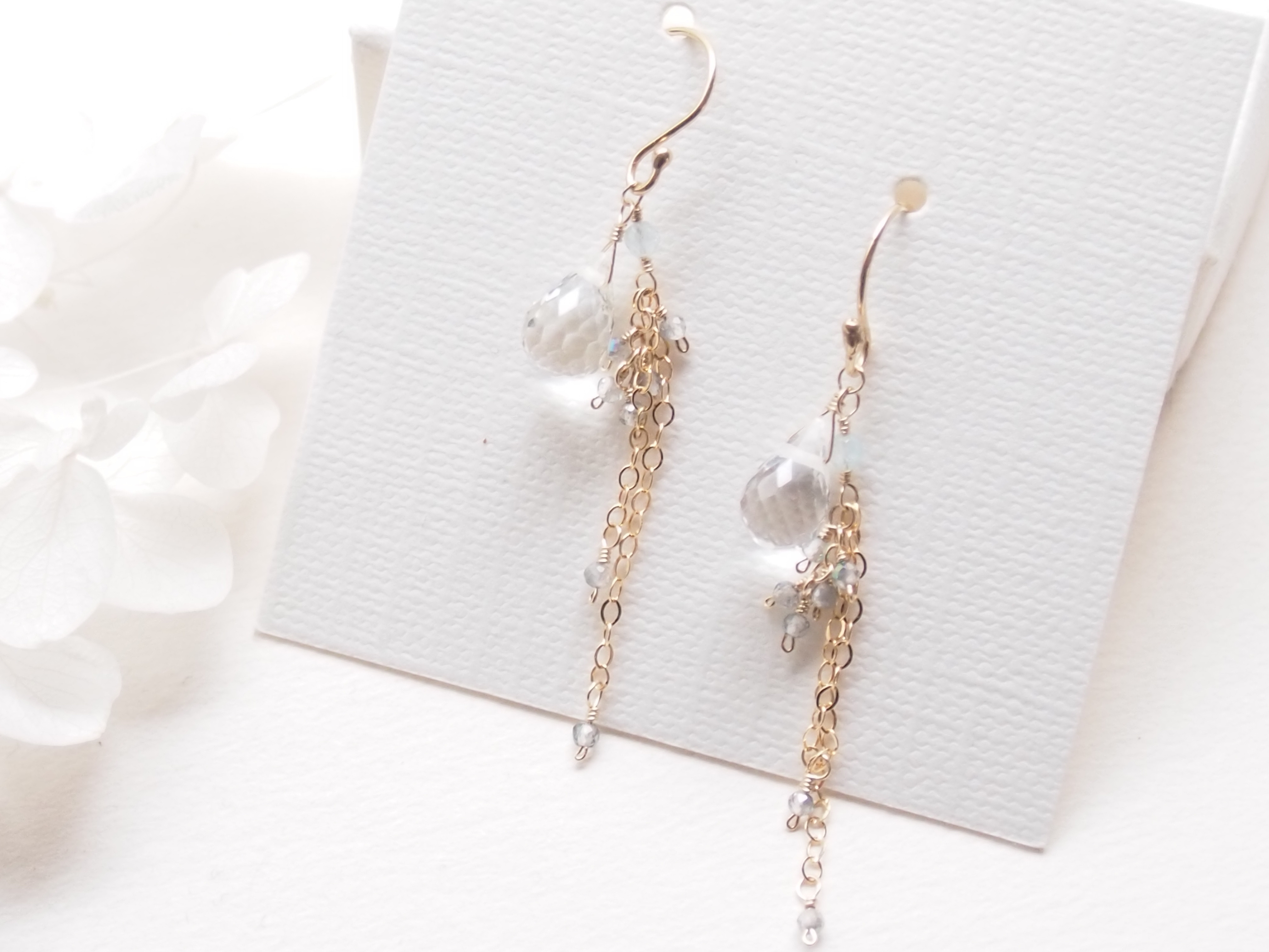 雪月夜Ⅱ（ピアス／イヤリング）