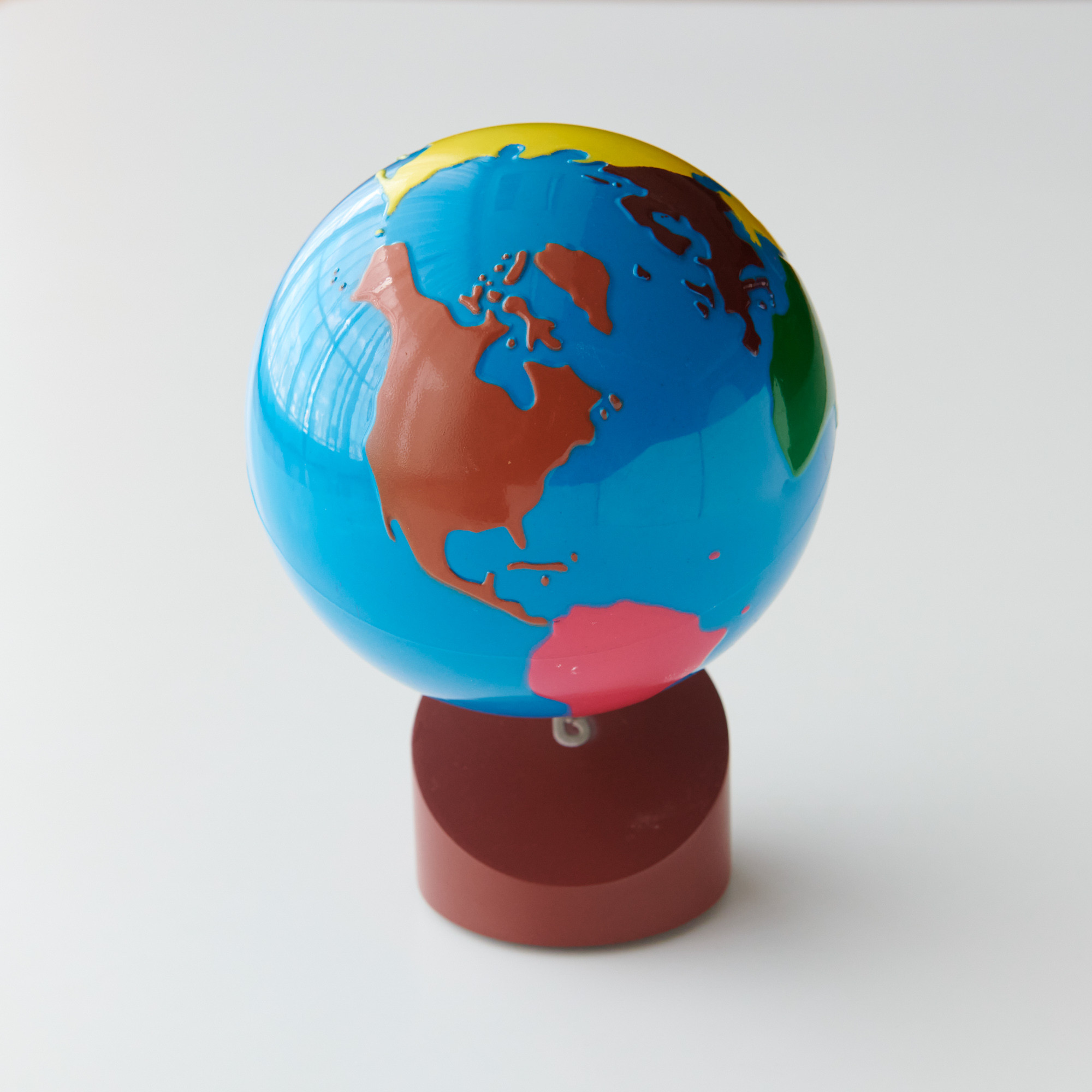 地球儀世界地図パズルセットモンテッソーリ教育