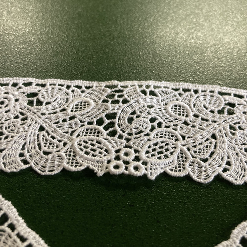 アンティーク襟レース・襟モチーフ・付け襟 #196C その他ファッション