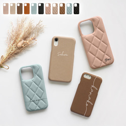 スマホカバー♡レザー　イニシャル加工 スマホケース スマホカバー iPhoneケース【レザーハードor