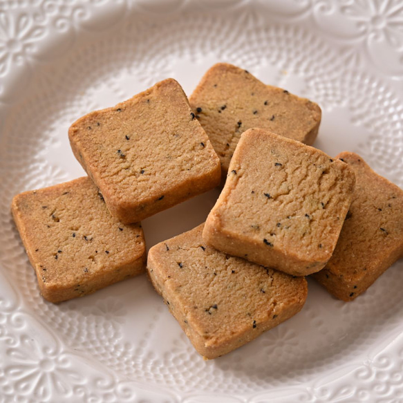 低糖質＆グルテンフリー発酵バターとおからのクッキー缶【紅茶】 4枚目の画像