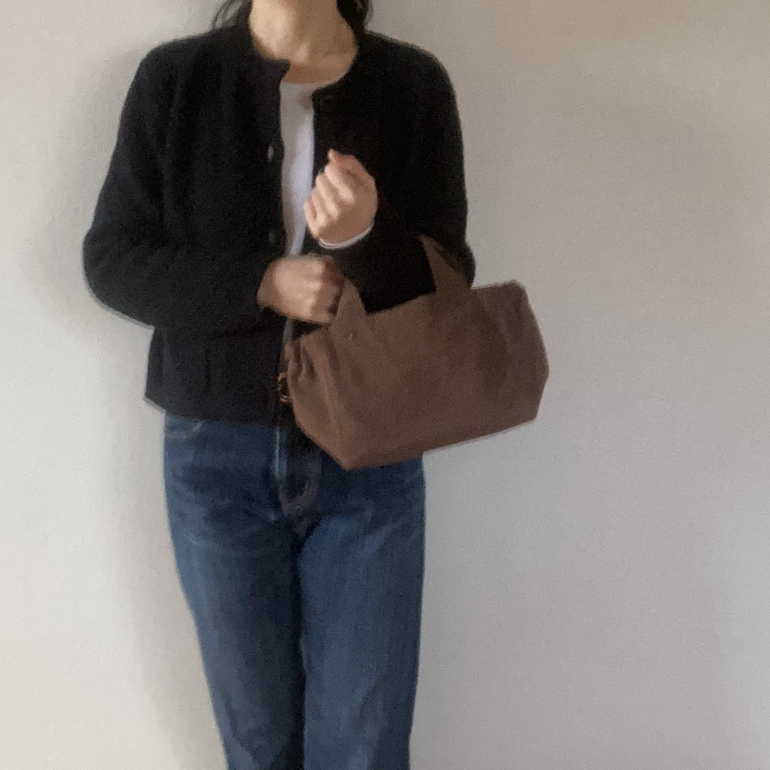 ギャザートート：Mini（チョコレート）