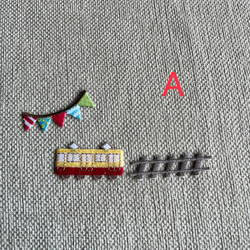 カワウソ(かわうそ)フェルト名札 ワッペン その他入園グッズ pikataka