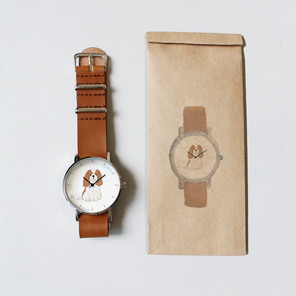 キャバリア（ブレンハイム）の腕時計 3枚目の画像
