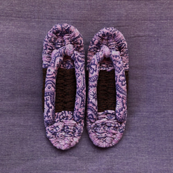 布ぞうり indoor cloth sandals (全長: 25cm, 幅: 最大9cm) PN: 220901 2枚目の画像