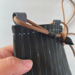 Unique item | KIMONO fabric mini crossbody bag - CRB283 第4張的照片
