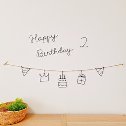 数字 ワイヤーアート ワイヤークラフト 誕生日 記念日 雑貨