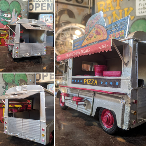 おんぼろ‼ シトロエン Hバン キッチンカー 仕様の モデルカー おんぼろ‼ シトロエン Hバン キッチンカー 仕様の モデルカー