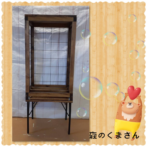 室内用男前薪ラック 薪ストーブの方必見！！ 棚・シェルフ・ラック