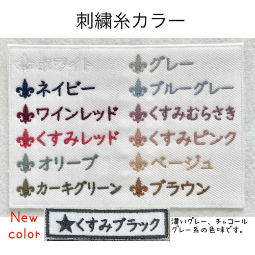 お好きなカラーで刺繍します☆乗り物シルエットお名前ワッペン 雑貨