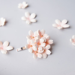 -春を彩る-　桜のポニーフック 4枚目の画像