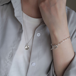 925純銀 焠煉 客製化刻字 長版 項鍊 長鍊 長鏈  免費送禮包裝 第14張的照片