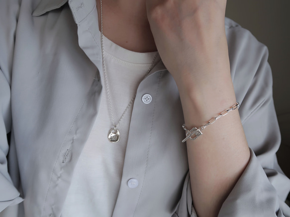 925純銀 焠煉 客製化刻字 長版 項鍊 長鍊 長鏈  免費送禮包裝 第14張的照片