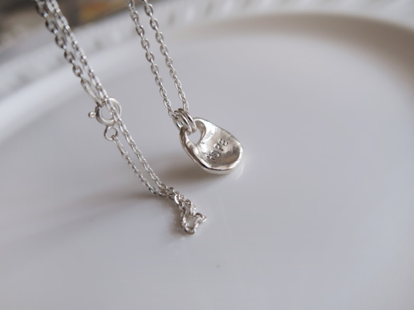 925純銀 焠煉 客製化刻字 長版 項鍊 長鍊 長鏈  免費送禮包裝 第9張的照片