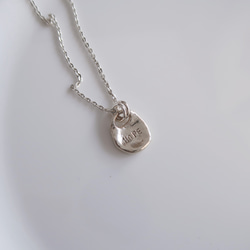 925純銀 焠煉 客製化刻字 長版 項鍊 長鍊 長鏈  免費送禮包裝 第7張的照片