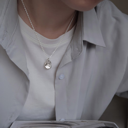 925純銀 焠煉 客製化刻字 長版 項鍊 長鍊 長鏈  免費送禮包裝 第10張的照片