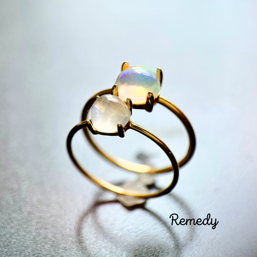 ハンドメイド　シルバーリング　ムーンストーン13号　Charch jewelry f0c2a6e167780f69b933cf77efcaa0