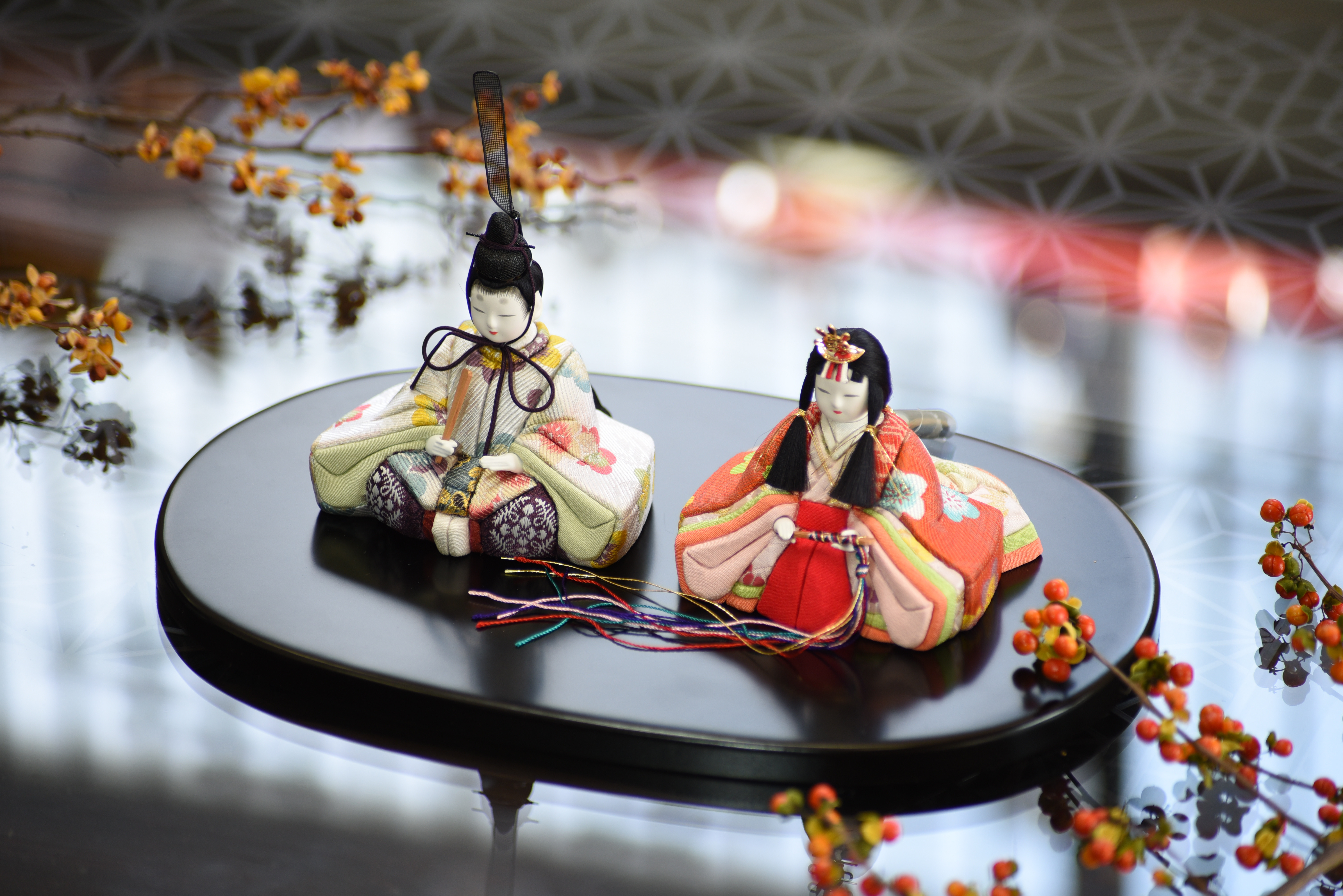 雛人形　木目込み人形　【喜雲雛】