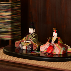雛人形　木目込み人形　ひな祭り　お雛様　　ひな人形　雛飾り　伝統工芸　かわいい 2枚目の画像