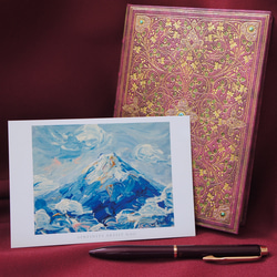 10枚set【富士山】 絵葉書 はがき アート ポストカード カード 龍神 山｜infinity artist NAO 6枚目の画像