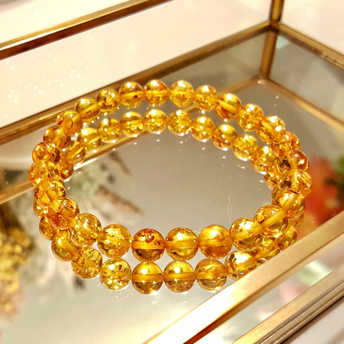 プレミアム】天然琥珀鑑定済＊鮮やかなバルティックアンバーの天然石