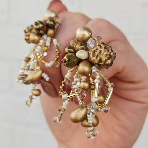 vintage chandelier （シャンデリア）～ヴィンテージ ゴールド  