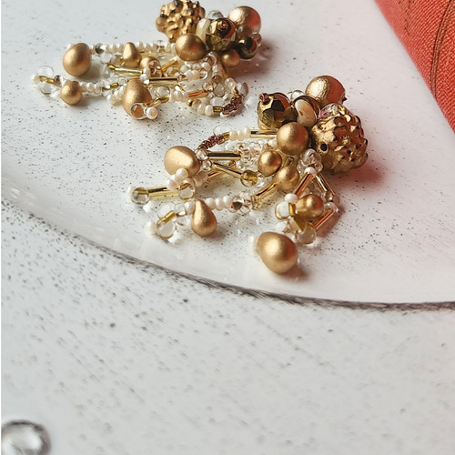 vintage chandelier （シャンデリア）～ヴィンテージ ゴールド  