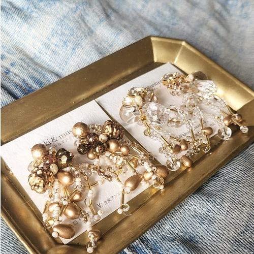 vintage chandelier （シャンデリア）～ヴィンテージ ゴールド  