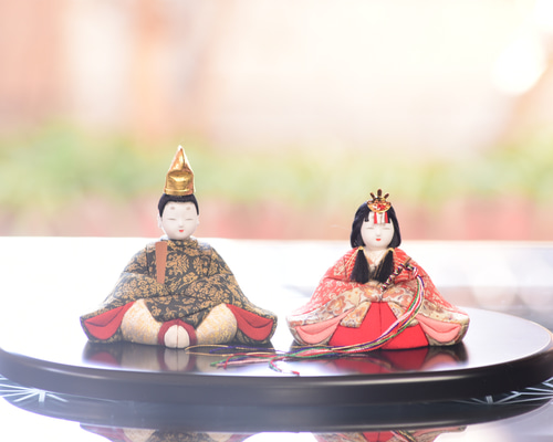 木目込み人形　雛人形　小春雛 雛人形 木目込み人形 【春霞雛】 ひな人形・雛飾り 有松人形工房 通販