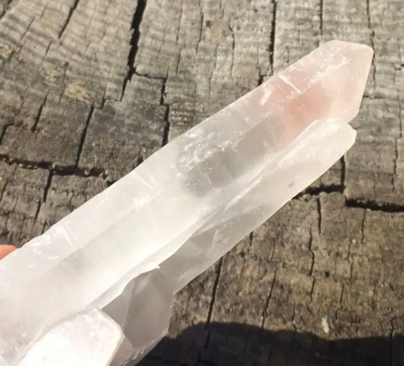 レア水晶　内モンゴル産　ピンククォーツ　水晶 8枚目の画像