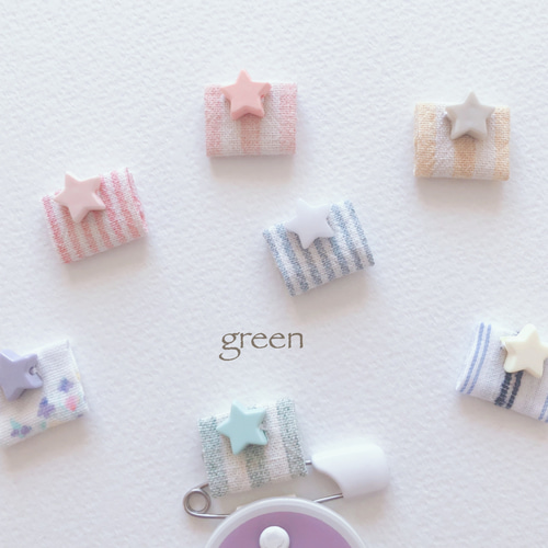 名札付けワッペン ［星。］ ワッペン 名札 名札つけワッペン その他