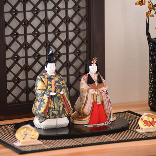 富貴立雛 /木目込み人形材料と完成品｜ 人形の田辺
