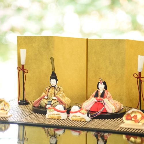 雛人形 木目込み 【令春雛】 ひな人形・雛飾り 有松人形工房