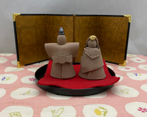 ひな祭り ひな人形 陶器製 豆雛 ミニチュア