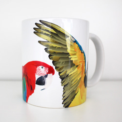 マグカップ「Macaw & Macaw」 4枚目の画像