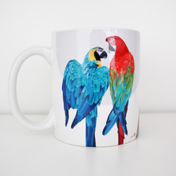 マグカップ「Macaw & Macaw」 1枚目の画像