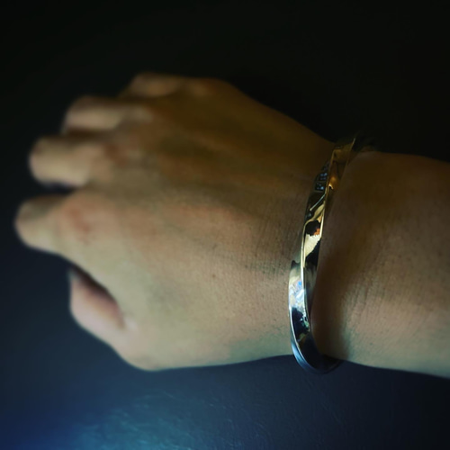 silver925 twist bangle バングル・リストバンド Freegus