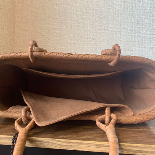 山葡萄 山葡萄かごバッグ 手作り 山葡萄籠バッグ 網代編み 定番  