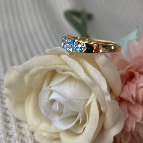 17号サイズ SWAROVSKI PAVE RING （スワロフスキーパヴェリング